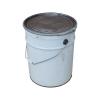 UN Metal Tin, angled view slightly from the top
